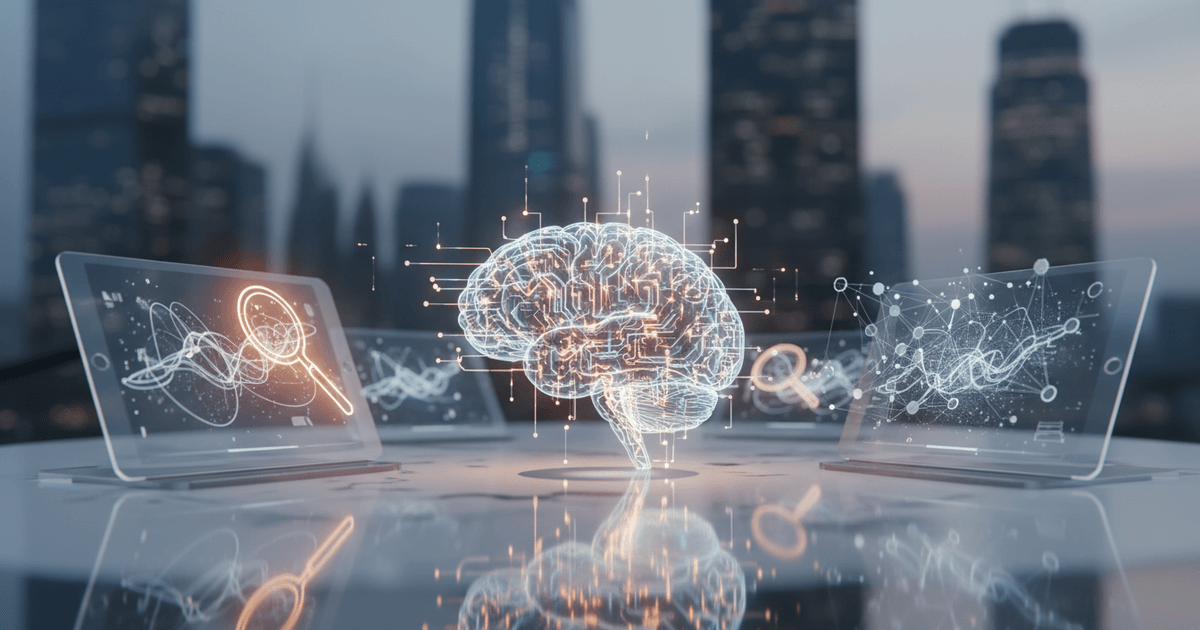 futuristic digital interface displaying AI content tools analyzing SEO metrics for future of AI content tools 2026
