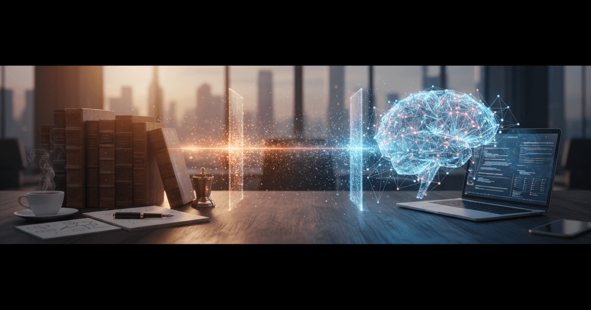 AI-generated content with digital elements highlighting best practices for AI content 2026 and expertise signals