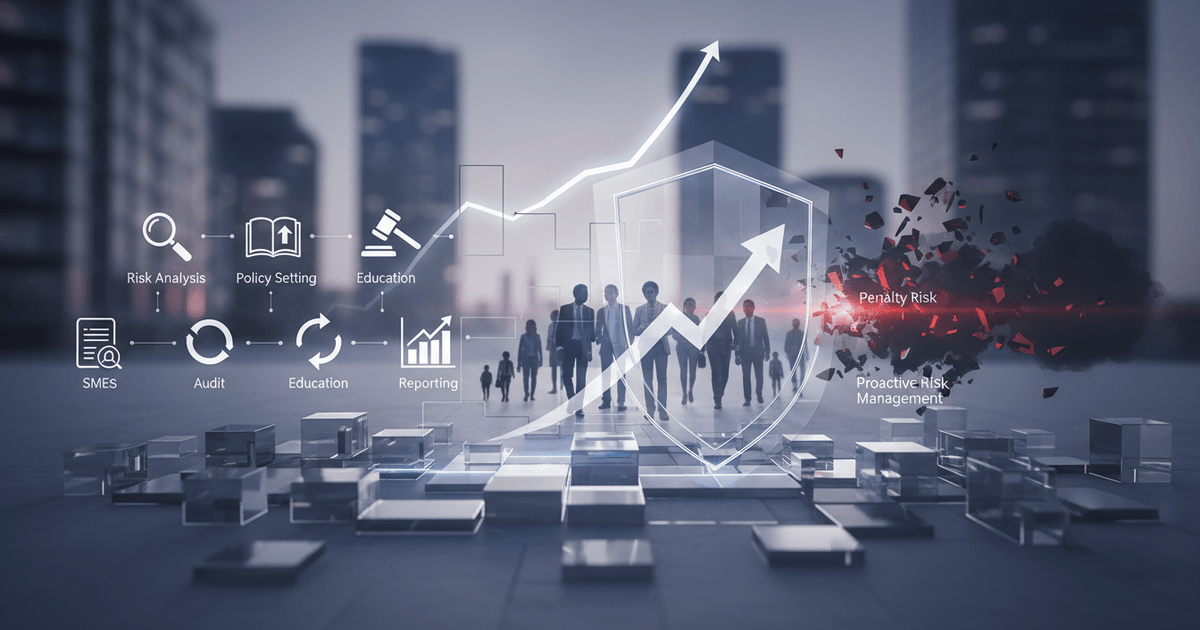 business professionals collaborating on kurumsal ceza hukuku danışmanlığı compliance program design and implementation